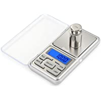 iitrust Báscula Digital para Cocina de Acero Inoxidable- (500g-0.01g) Mini Balanza de Alimentos Multifuncional- Peso de…